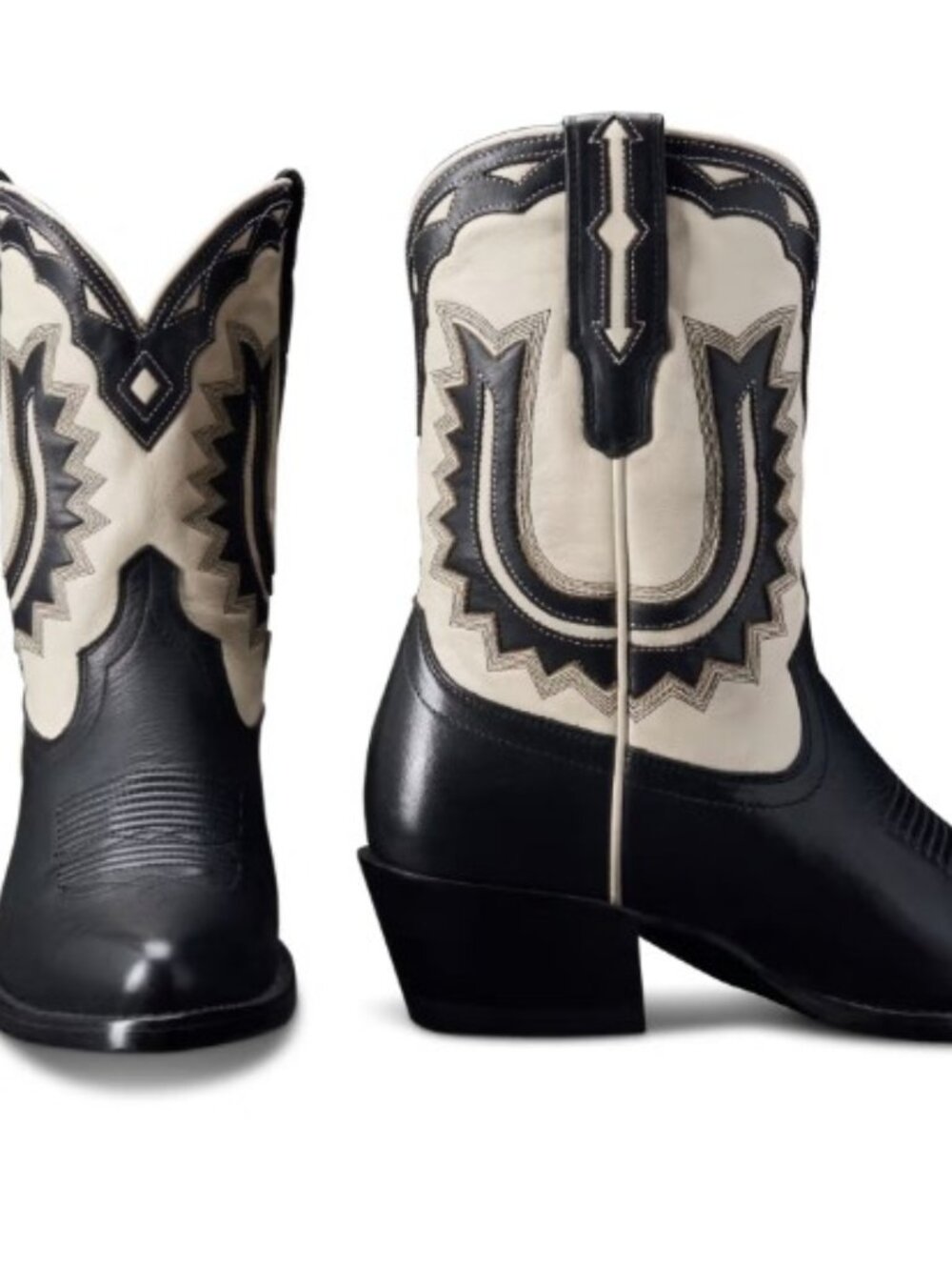 Tecovas "Joelene" Midnight/Bone, Boots 7.5B